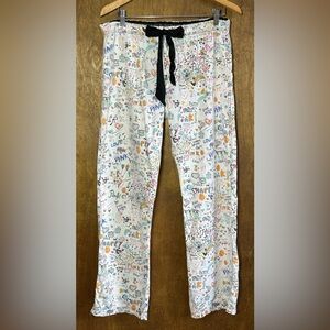 Victoria’s Secret Pink (M) Y2K Pajama Pants / Capris Graffiti adjustable